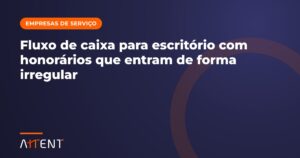 Fluxo de caixa do escritório de advocacia