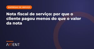 Retenção na nota fiscal de serviço: entenda